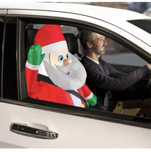 Load image into Gallery viewer, 3ft Christmas Car Inflatable