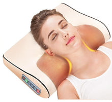 Load image into Gallery viewer, Infrared Neck Heating Massage Pillow
